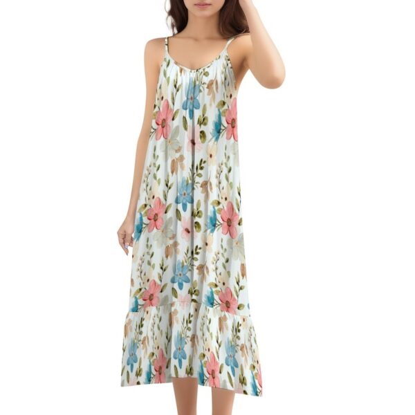 Cute Flowery Slip Dress