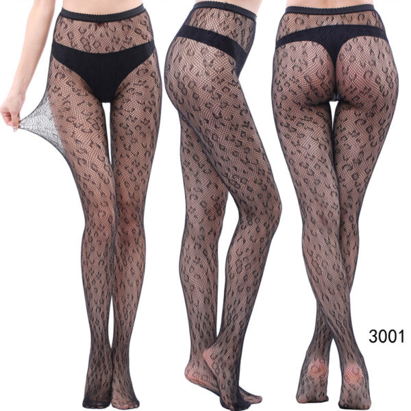 Women's Vintage Tattoo Lace Hollow Net Socks