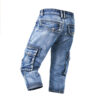 Cropped Pants Slim Fit Denim Shorts Cropped Pants Casual Jeans - Image 7