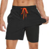 Fashionable Oversized Quick Drying Shorts - Image 2