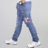 Boys Jeans Casual Pants Straight Stretch - Image 3