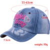 Fashion Casual Cowboy Hat Female Sun Hat Summer Sun-proof Peaked Cap - Image 6