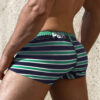 Men's cotton underwear comfort striped boxer briefs - Image 4