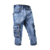 Cropped Pants Slim Fit Denim Shorts Cropped Pants Casual Jeans - Image 5