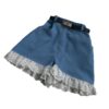 Women's High Waist Lace Stitching Shorts - Image 6