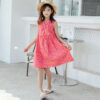 Girls' Fashionable Simple Cotton Print Skirt - Image 6