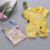 Cartoon Summer Baby Short Sleeve Romper - Image 2