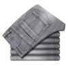 Men's Straight Stretch Casual Jeans - Image 3