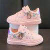 Children's Breathable Sports White Casual Shoes - Image 9
