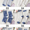 Women's Cute Cartoon Bear Thin Mid-calf Length Socks - Image 4