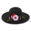 Ladies Dahai Beach Resort Sunscreen Straw Hat - Image 4