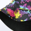 Spring Summer Heart Print Reversible Bucket Hat - Image 6