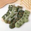 Harajuku Retro Embroidery Spring Kawaii Cute Socks - Image 2