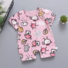 Cartoon Summer Baby Short Sleeve Romper - Image 3