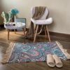 Household Printed Cotton And Linen Tassel Carpet - Image 3