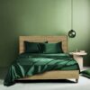 Four-piece Set Of Silk Bedding Sheets And Fitted Sheets - Image 7
