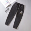 Boys Jeans Autumn And Winter New One-piece Velvet - Image 2