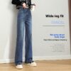 Straight Jeans Stretch Slimming Women - Image 4