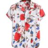 Men's Short Sleeve Floral Shirt Beach Shirt - Image 6