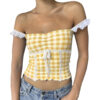 Stitching Lace Small Sling Age-reducing Slim Vest - Image 10