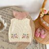 Autumn Children's Cute Embroidered Round Neck Pullover Vest - Image 3