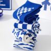 Tube Socks Navy Blue Korean Version Of All-match Japanese Sports - Image 6