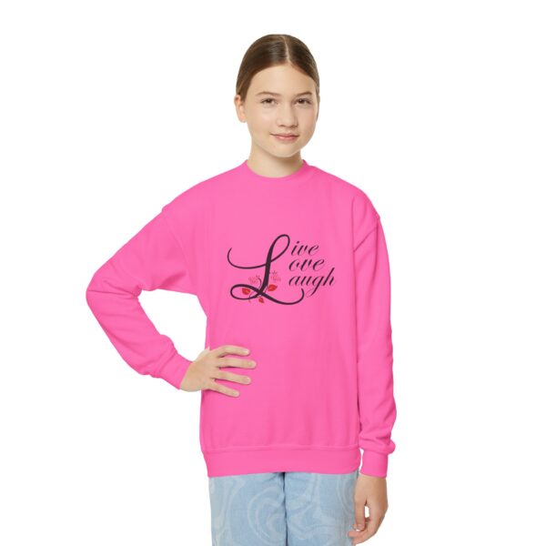 Live Love Laugh Crewneck Sweatshirt