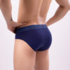 Iced Silk Ribbed Briefs For Men - Image 6