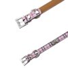 PU Leather with Bone Designs Pet Dog Collar Pet Products, Size: L, 2.5 * 51cm, Size: L - Image 5