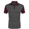 Men's T-shirt Casual Fashion Solid Color Polo Shirt - Image 4
