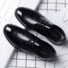 Business Formal Wear Men's British Casual Leather Shoes - Image 7