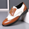 Business Formal Wear Casual Carved Men's Leather Shoes - Image 5