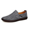 Outdoor Leisure Slip-on Flat Handmade Leather Shoes Men - Image 8