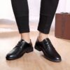 Business Formal Wear Men's British Casual Leather Shoes - Image 4