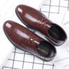 Business Formal Wear Men's British Casual Leather Shoes - Image 6