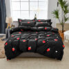 Bed Sheet Fitted Sheet Quilt Cover Bedding - Image 8