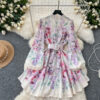 Super Fairy Seaside Holiday V-neck Floral Dress - Image 6