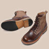 Spring And Autumn Retro Antique Thickened Martin Boots - Image 2