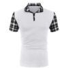 Men's T-shirt Casual Fashion Solid Color Polo Shirt - Image 10