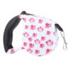 5m Pink Dog Footprint Pattern Easy Operation Retractable Dog Leash(Pink) - Image 3