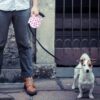 5m Pink Dog Footprint Pattern Easy Operation Retractable Dog Leash(Pink) - Image 6