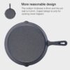 Cast Iron Non Stick Frying Pan Cooking Pot, 25cm - Image 6