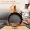 Cast Iron Non Stick Frying Pan Cooking Pot, 25cm - Image 8