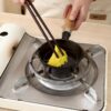 Household Hot Oil Frying Pan Cast Iron Skillet, Small - Image 7