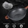 Wanjiachu Maifan Stone Wok Die-cast Frying Home Pancake Pan, 32cm, 34cm - Image 9