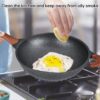 Wanjiachu Maifan Stone Wok Die-cast Frying Home Pancake Pan, 32cm, 34cm - Image 10