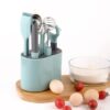 Stainless Steel Peeler Kitchen Gadgets Set With Storage Holder, 5 PCS / Set, 6 PCS / Set, 8 PCS / Set - Image 6