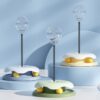Teasing Cats Toy Turntable With Spring Leaky Food Ball Pet Cats Play Tray - Image 3
