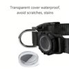 For AirTag Dog Collar LED Waterproof Quick Release Collar, S, M, L - Image 5