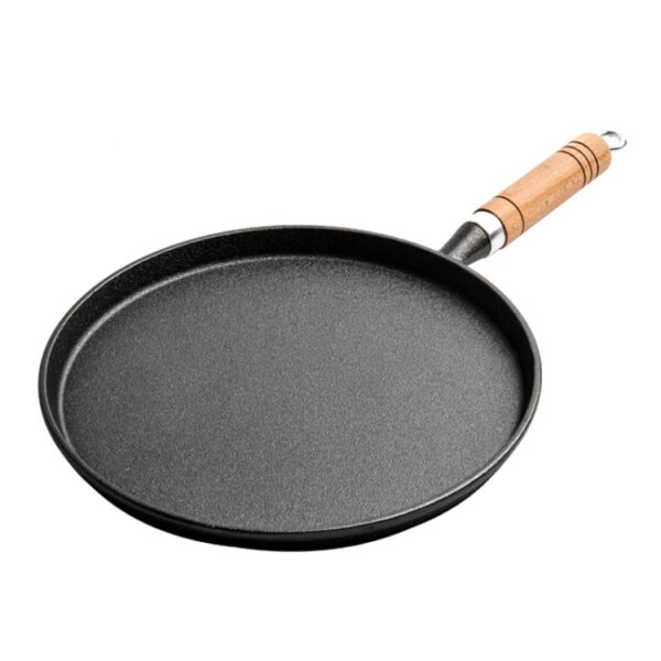 Thickened Cast Iron Skillet Non-Coating Non-Stick Pancake Pan Omelette Steak Pot, 20cm, 26cm